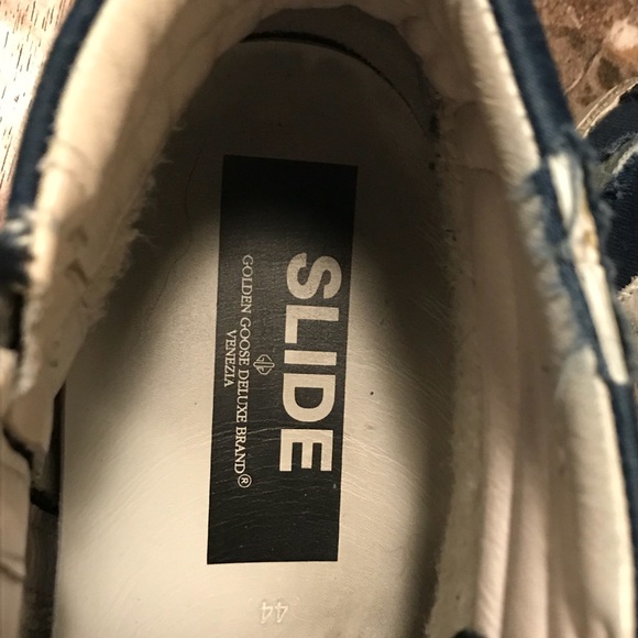 (2) pairs of Golden Goose tomboy slides. 44/42 UK - Picture 3 of 3